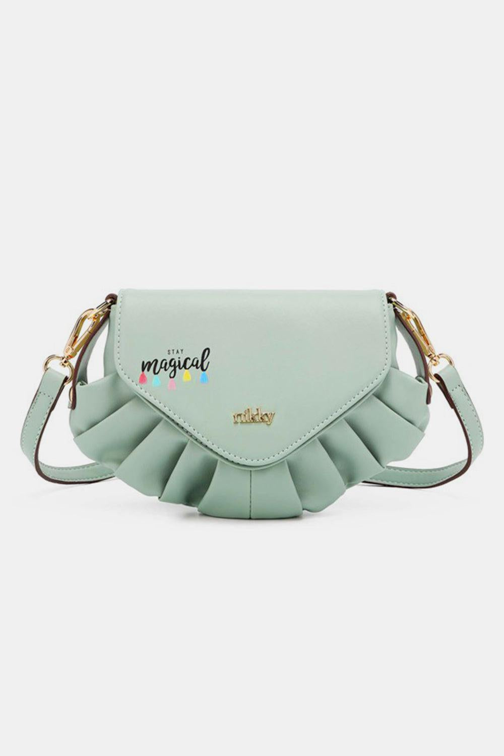 Candy Mint Graphic Small Crossbody Bag from PinkyBelles Shop