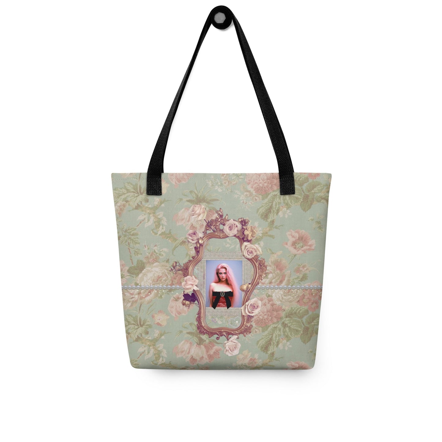 Green PB Heather Tote bag from PinkyBelles Shop