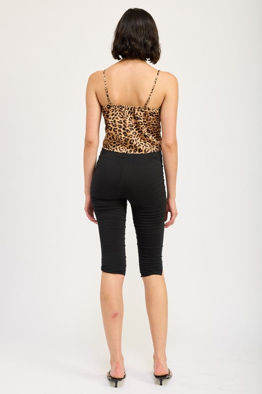 Leopard Leopard Print Flyaway Top from PinkyBelles Shop